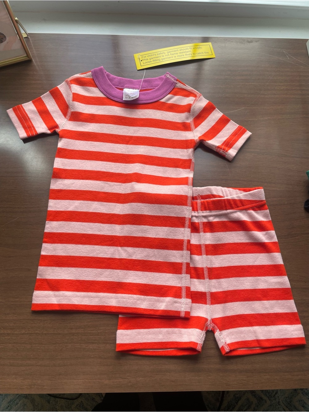 Hanna Andersson Striped Short-Sleeve Pajama Set